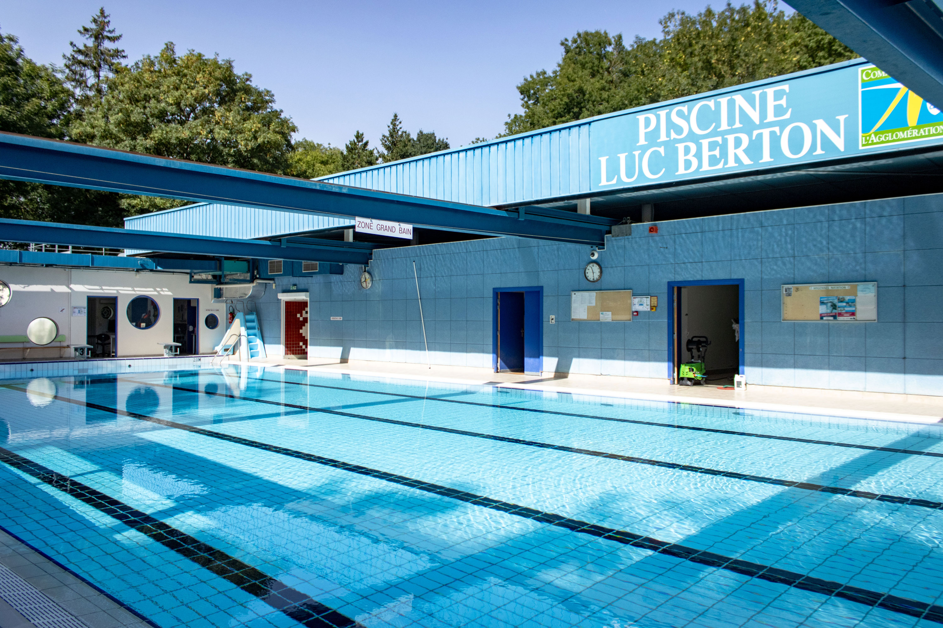 Fermeture de la Piscine Luc Berton